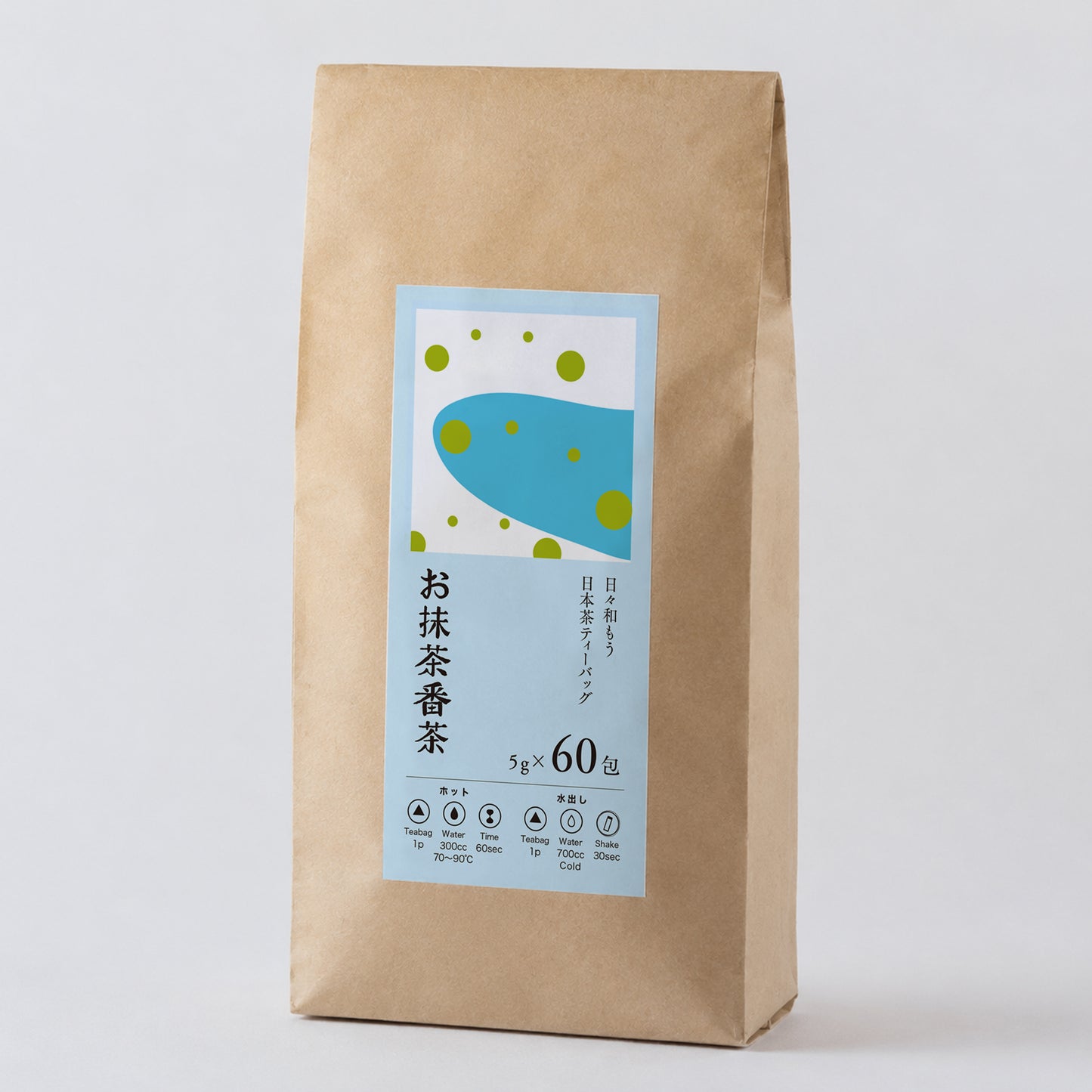 大容量お抹茶番茶60包