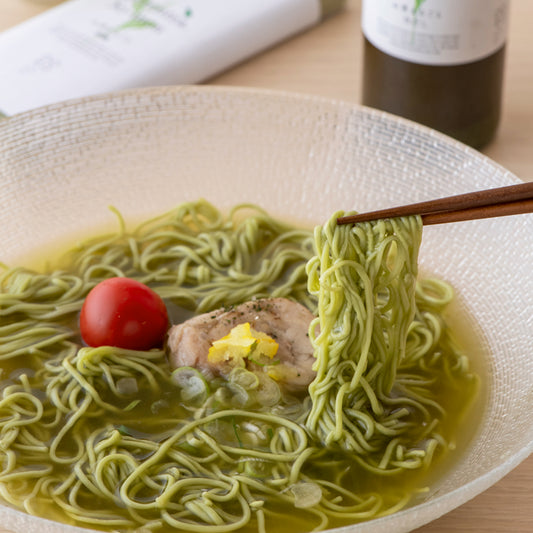お茶素麺イメージです