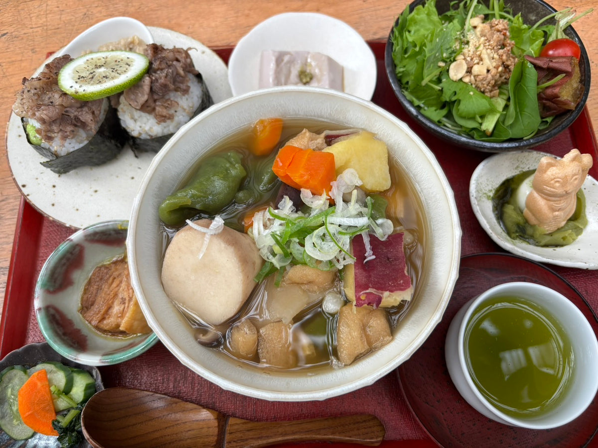 茶だご汁御膳